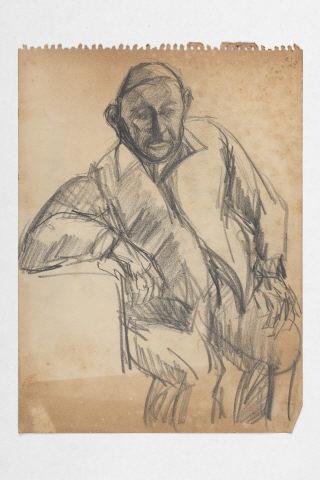Retrato de homem sentado