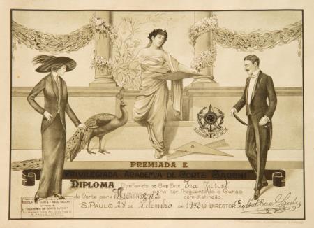 Diploma de Ira Jurist como Alfaiate