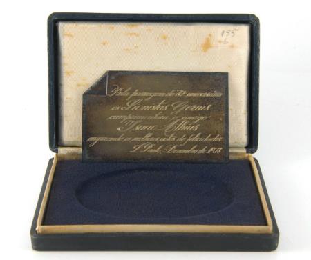 Placa de homenagem a Isaac Athias