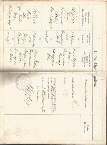 Livro de genealogia da fam�lia Leyser